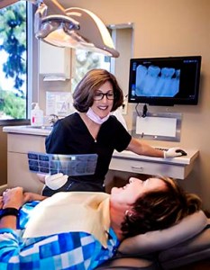 dental patient in chair